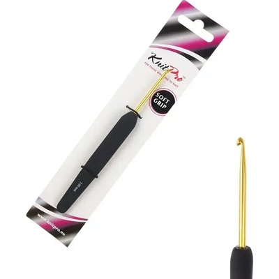 KnitPro Softgrip hliníkový háček 3mm