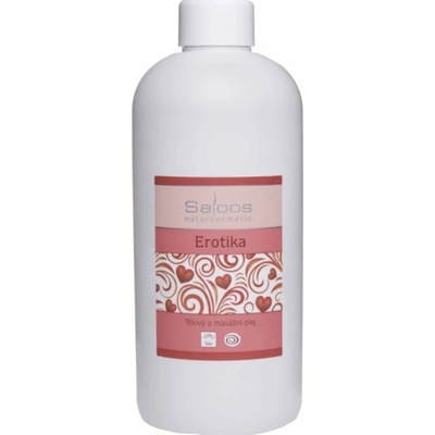 Saloos Erotika 250 ml Bio tělový a masážní olej