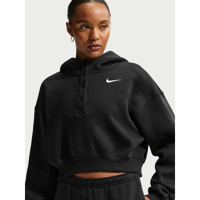 Nike Суитшърт w nsw phnx flc os crp hnly hdy