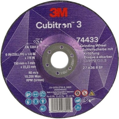 3M Cubitron 150x7x22,23 36+ T27 3 74433