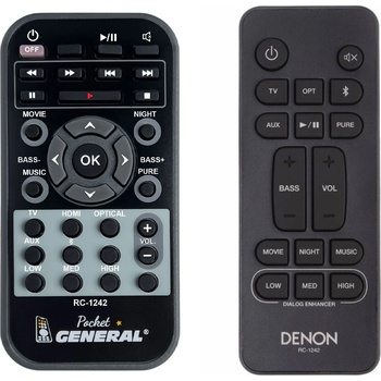 GENERAL Denon rc-1242 - дистанционно управление дубликат (rc-1242)