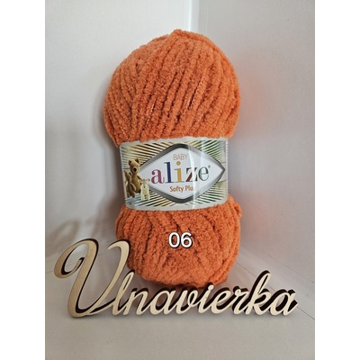 Alize softy plus 06 pomaranč