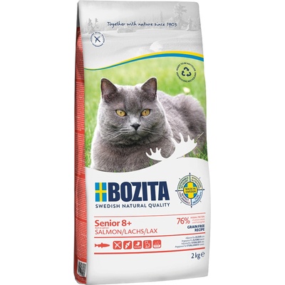 Bozita 2 кг суха храна за котки Bozita Grainfree Senior 8+