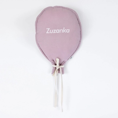 Tulimese Dekorační nástěnný balónek vínový VARIANTY PROVEDENÍ: BALÓNEK S VÝŠIVKOU