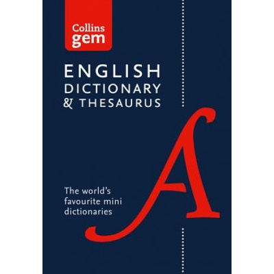 Collins Gem Dictionary and Thesaurus Collins DictionariesPaperback