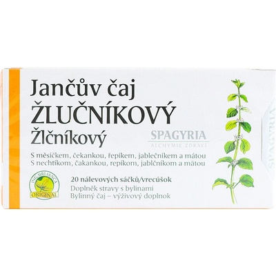 Jančův čaj žlučníkový 20 x 1,7 g