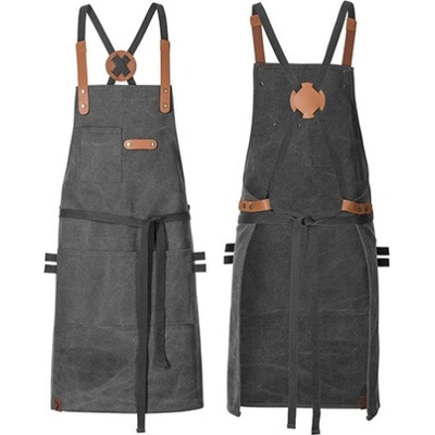 Exner Delší pracovní zástěra s laclem EX285 Graphite