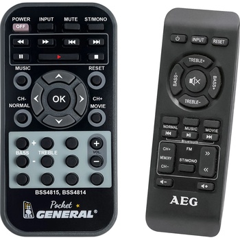 GENERAL Aeg bss4815, bss4814 - дистанционно управление дубликат (bss4815, bss4814)