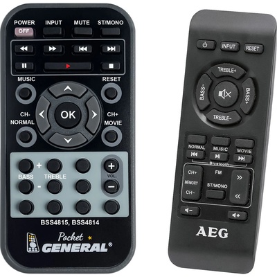 GENERAL Aeg bss4815, bss4814 - дистанционно управление дубликат (bss4815, bss4814)