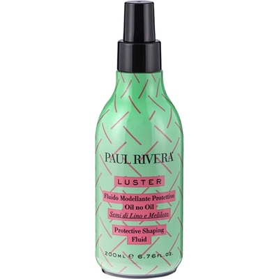 Paul Rivera Защитен моделиращ флуид за коса Luster, 200 ml