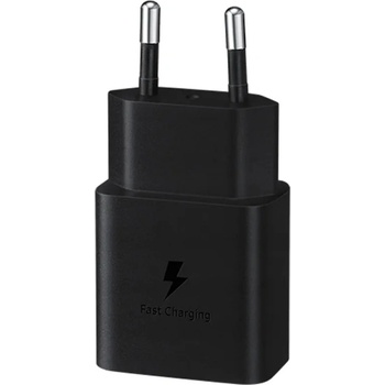Samsung Мрежово зарядно Samsung, EP-T1510NBE, USB-C , 15W, Travel Charger, черен (EP-T1510NBE)