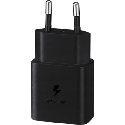 Samsung Мрежово зарядно Samsung, EP-T1510NBE, USB-C , 15W, Travel Charger, черен (EP-T1510NBE)
