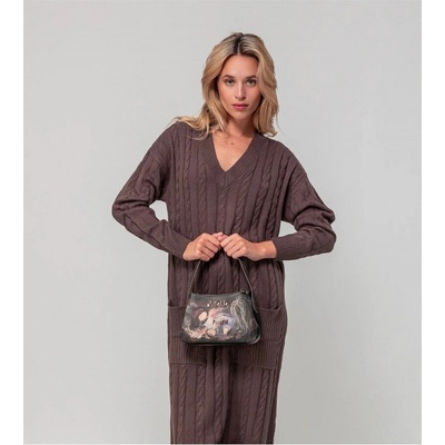 Anekke dreamverse КОКЕТНА ИСПАНСКА ЧАНТА С ТРИ САМОСТОЯТЕЛНИ ОТДЕЛЕНИЯ