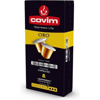 Covim Кафе капсула Covim Alluminium Oro 10 бр. , съвместими с Nespresso (100395)