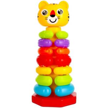 BAM BAM Играчка за сортиране Bam Bam - Пирамида, Тигър (466615)