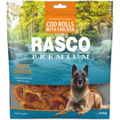 RASCO Premium tresčí rolky obalené kuřecím masem 500 g