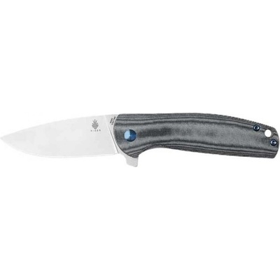 Kizer Laconico Gemini Knife Black Micarta V3471N4 černý