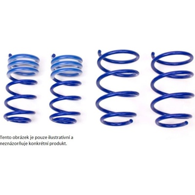 Sportovní pružiny ap Sportfahrwerke pro Škoda Octavia I Combi 1U5, max zatížení PN 991 - 1060 kg, snížení 40 mm / 30 mm