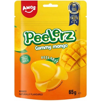 Amos Peelerz želé bonbóny s příchutí manga 65 g