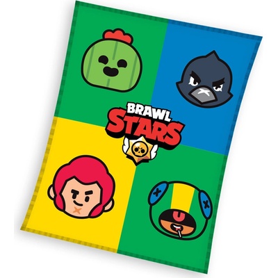 Carobotex Dětská deka Brawl Stars portréty