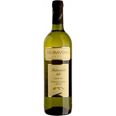Moravíno Rulandské bílé pozdní sběr 13,5% 0,75 l (holá láhev)