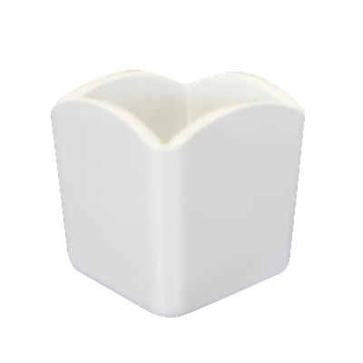 ALKAN An-Захарница меламин 6.5/6.5/6.5 см Бяла К-2049 (0136325)