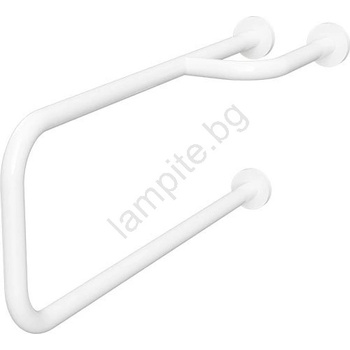 Bemeta Опорна дръжка 23, 5x38 cm, бяла (BD0191)