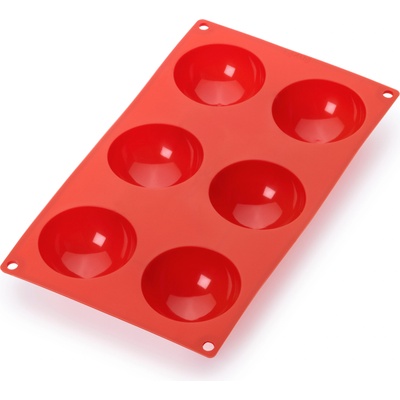 Lékué Форма за печене Lekue полусфери силиконова червена (885266)