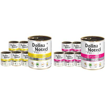 Dolina Noteci Premium bohatá na kuracie a morčacie mäso 24 x 800 g