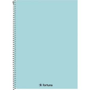 Fortuna Спирална тетрадка FORTUNA Monocolor A/4 70 листа пастелно синьо 01.08677 (01.08677)