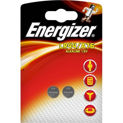 Energizer LR44/A76 2ks 7638900083071