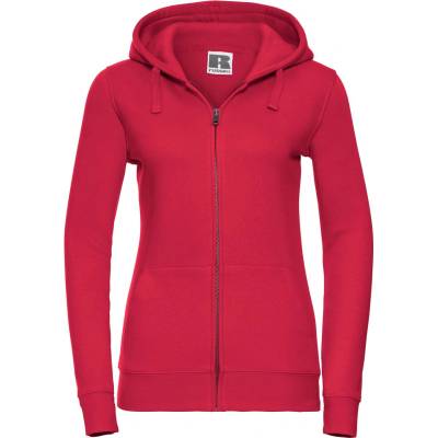 Russell Athletic 266f / Дамски суичър с цип - класическо червено m (10266f24802)