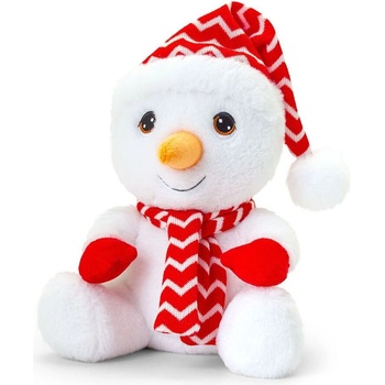 Keel Toys Keeleco, Снежен човек, плюшена коледна играчка, 20 см, Keel Toys