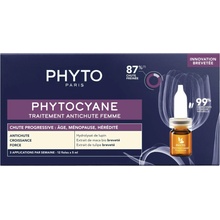 Phyto Phytocyane Anti-Hair Loss Treatment For Women proti vypadávaniu vlasov 12 x 5 ml