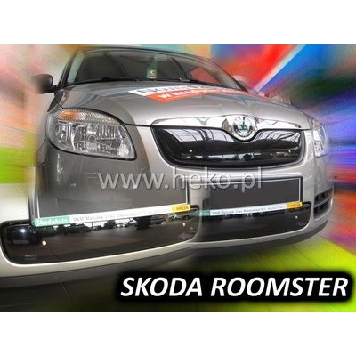 Zimná clona masky dolného chladiča - Škoda Roomster, 2006-10 / pred Faceliftom