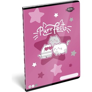 LIZZY Тетрадка с линийка LIZZYSULI A/4 32 страници 81-32 Kittok Stars Purrfect (7500164001)