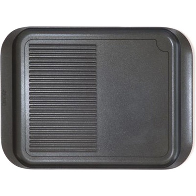 Risoli BBQ Grilovací deska se dvěma zónami 30 x 22,5 cm