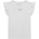 GUESS Бяла тениска за мини момиче с воали и златист надпис Guess