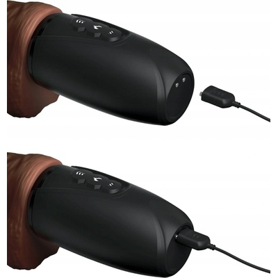 Pipedream King Cock Plus Triple Threat Brown – Zboží Mobilmania