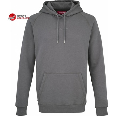 CCM Core Hoodie JR Charcoal
