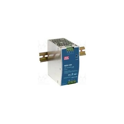 MEAN WELL NDR-240-24 Napájecí zdroj spínaný slim 240W 24VDC 10A 90÷264VAC DIN