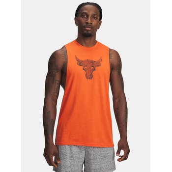 Under Armour Мъжки потник Under Armour Pjt Rck Q4 SL Graphic-ORG Under Armour | Oranzhev | МЪЖЕ | S