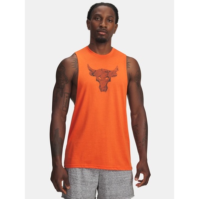 Under Armour Мъжки потник Under Armour Pjt Rck Q4 SL Graphic-ORG Under Armour | Oranzhev | МЪЖЕ | S