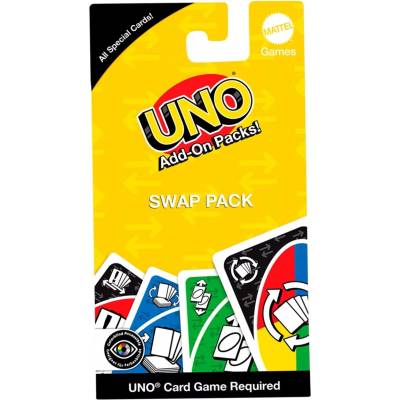 Mattel Допълнителни карти за игра UNO Add-On-Packs: Swap Pack (JCV59)