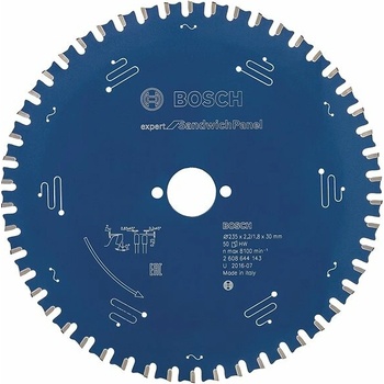 Bosch Pílový kotúč Expert for Sandwich Panel 235 x 30 x 2,2 mm, 50 1ks 2608644143