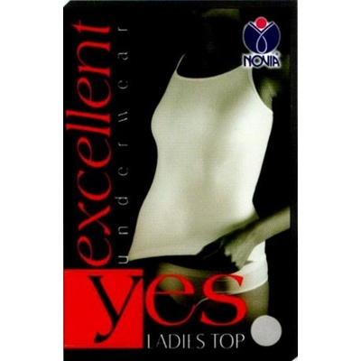 YES LADIES TOP bílá