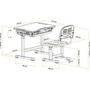 AlzaErgo Table ETJ100 detský modrý APW-EGETJ4100L
