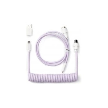 Keychron Cable Keychron Coiled Aviator USB-C Light Purple (CAB-17)
