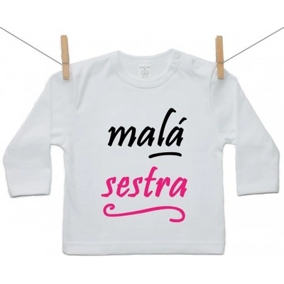 Boodyy Tričko s dlouhým rukávem Malá sestra