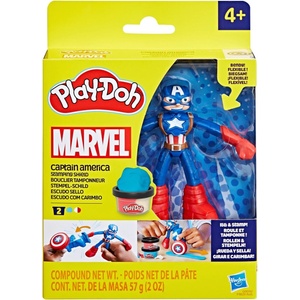 Hasbro Комплект с моделин Play-Doh Marvel - Captain America (F9829) - baby